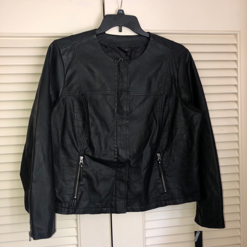 Apt 9 | women’s faux leather jacket